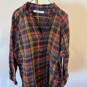 We the free oversized Flannel